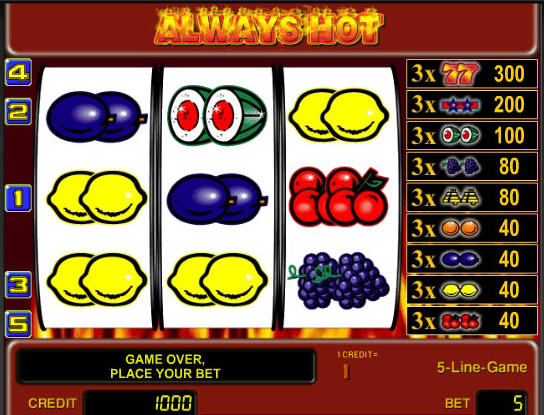always hot spielen always hot spielen