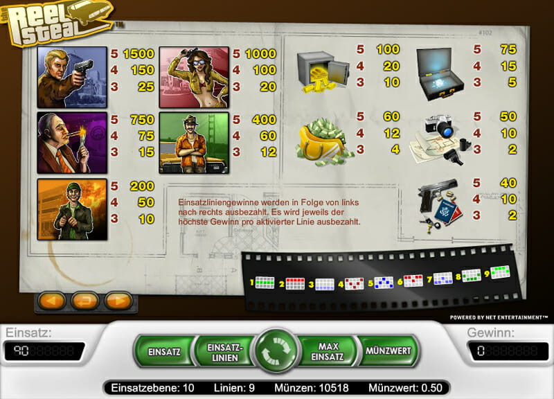 reel steal spielen reel steal spielen
