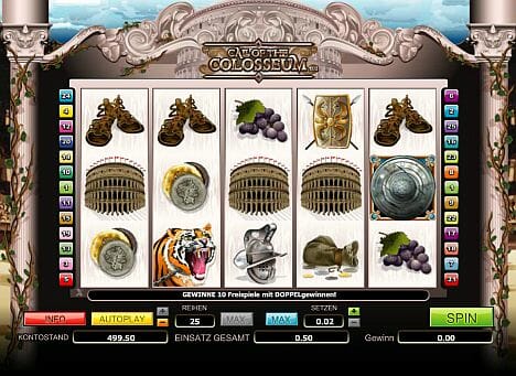 Call Of The Colosseum Slot