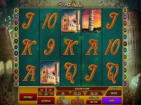 Viva L'Italia Slot Im 888 Casino