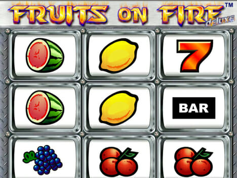 Fruits On Fire Deluxe