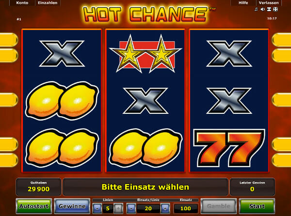 Hot Chance Spielautomat