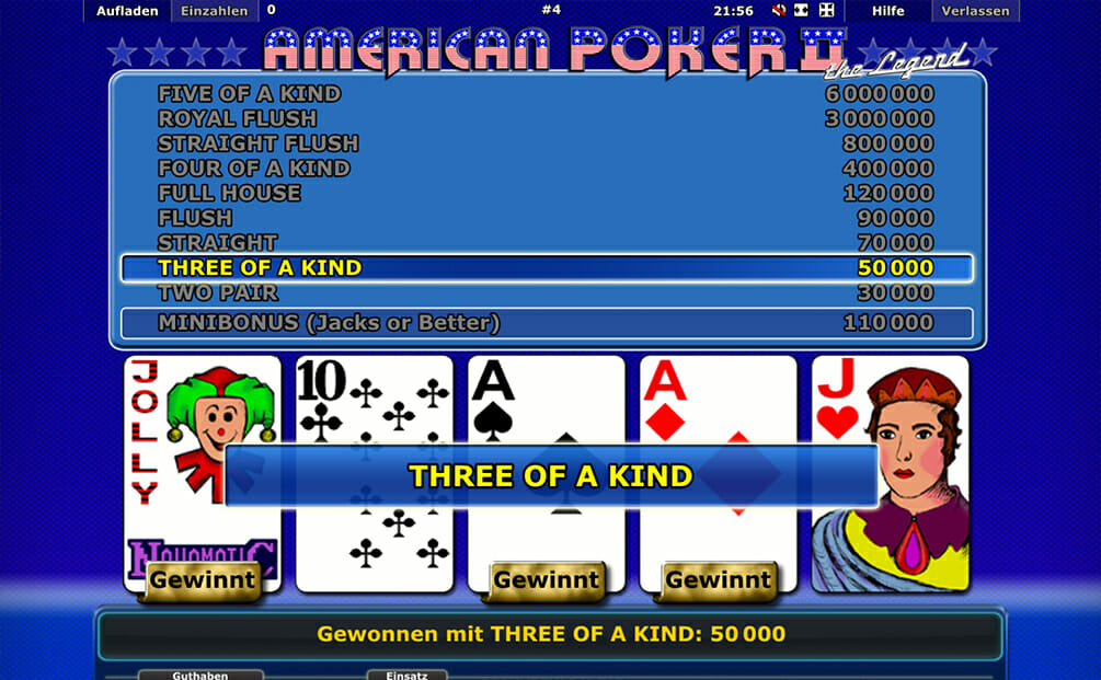 American Poker Vorschau