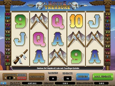 Native Treasure Spielautomat