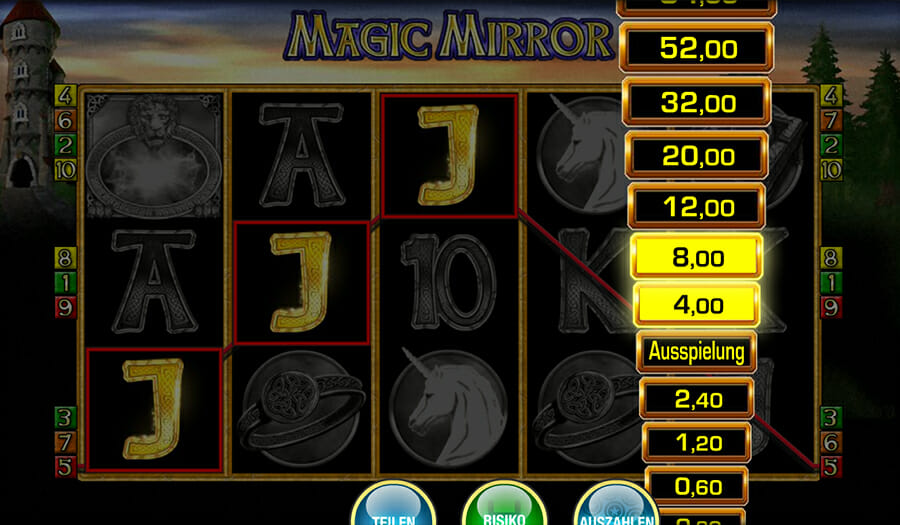 Merkur Magic Mirror Risiko