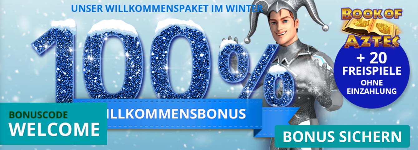 Platin Winterbonus Banner