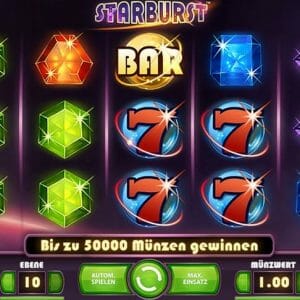 Starburst Vorschau Online Slot