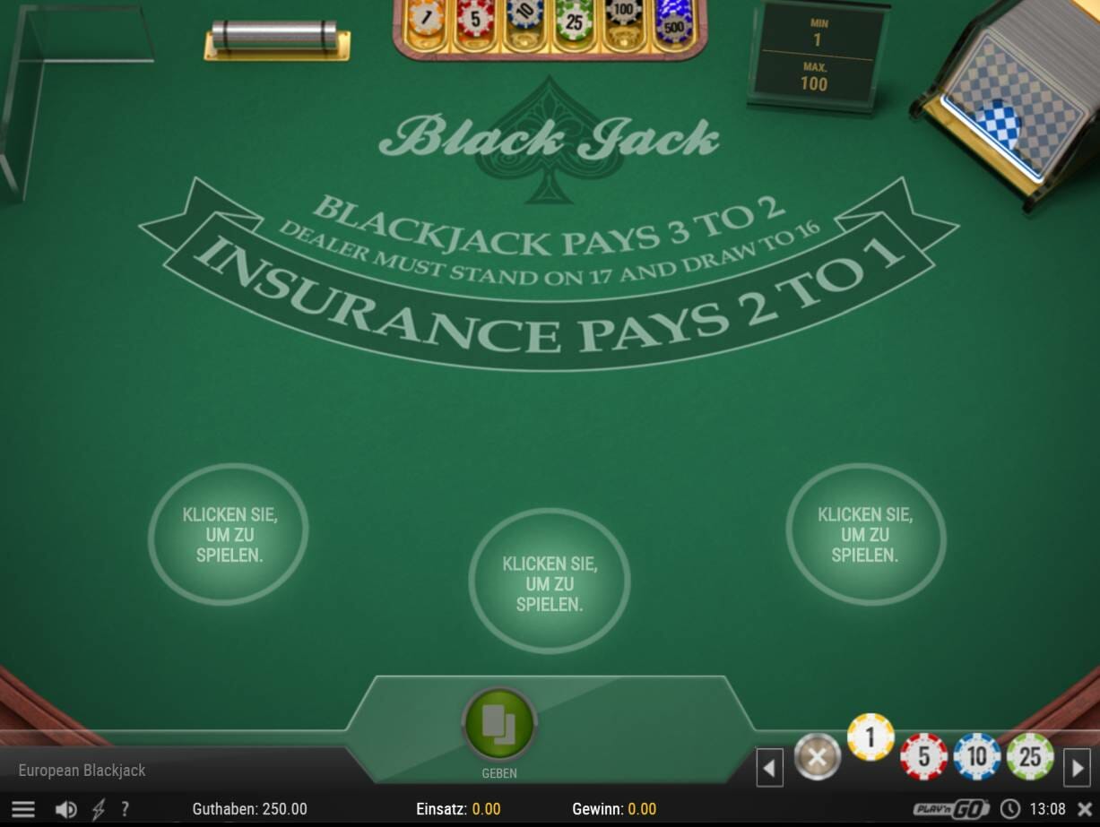 Black Jack Tisch