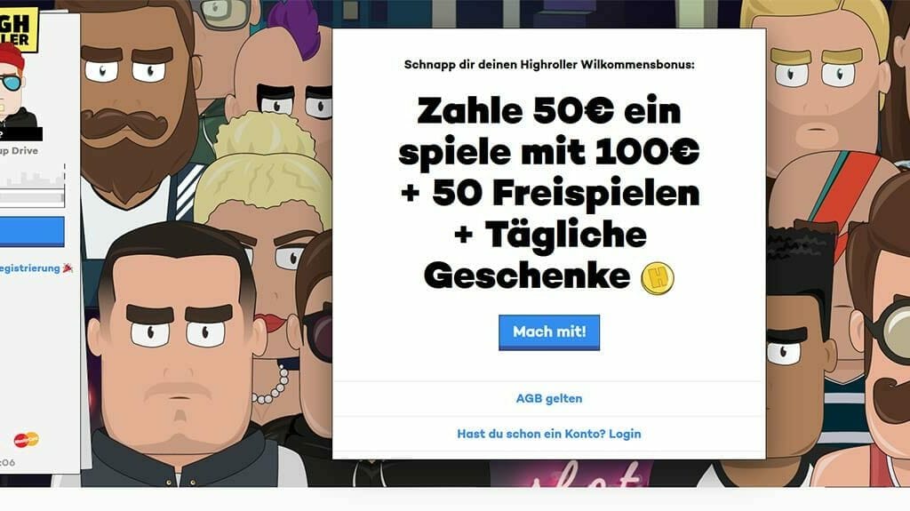 Highroller Casino Vorschau Bonus