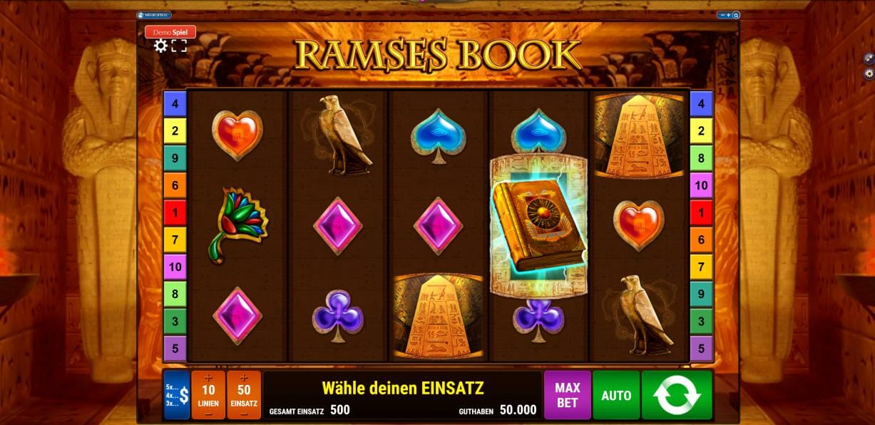 Die Walzen bei Ramses Book