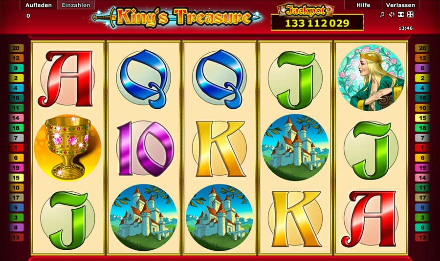 Novoline Kings Treasure Spielautomat