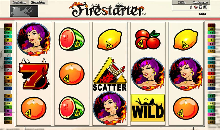 Novoline Firestarter Spielautomat