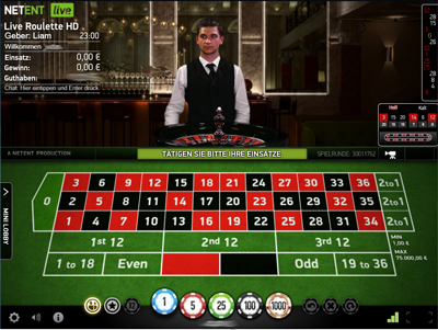 Live Casino Roulette