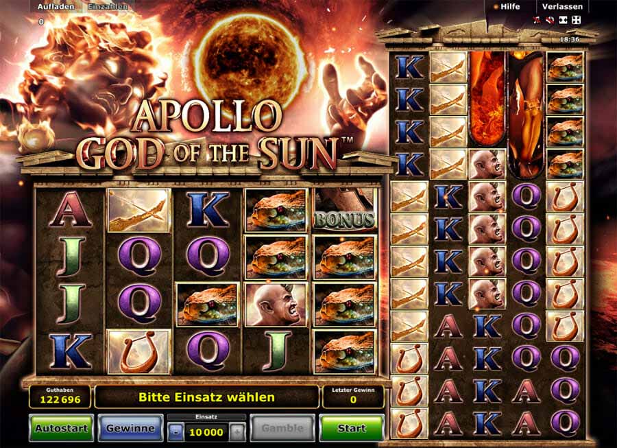 Apollo God Of The Sun Novoline