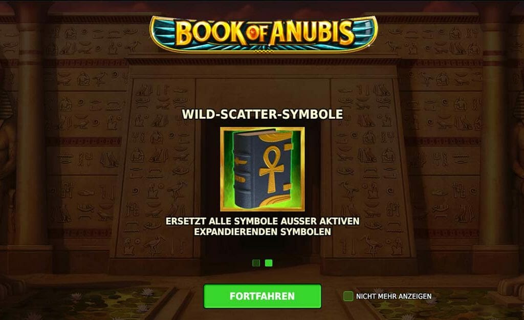 Book Of Anubis Scatter