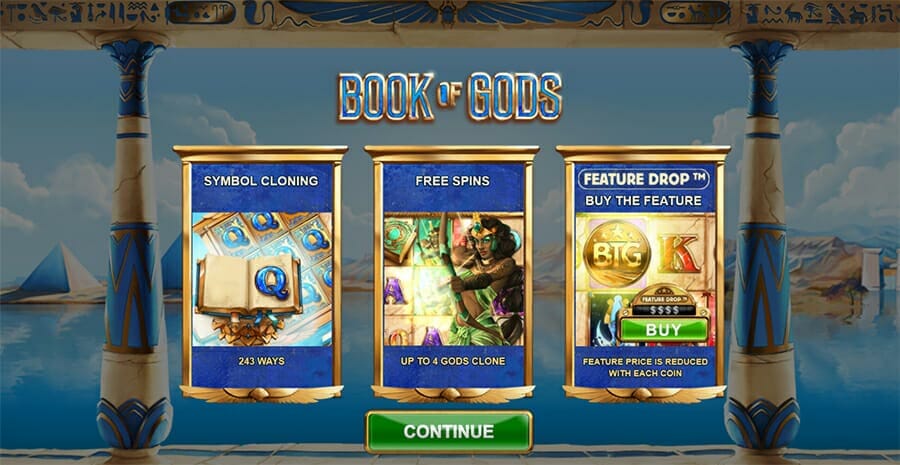 Book Of Gods Bonus