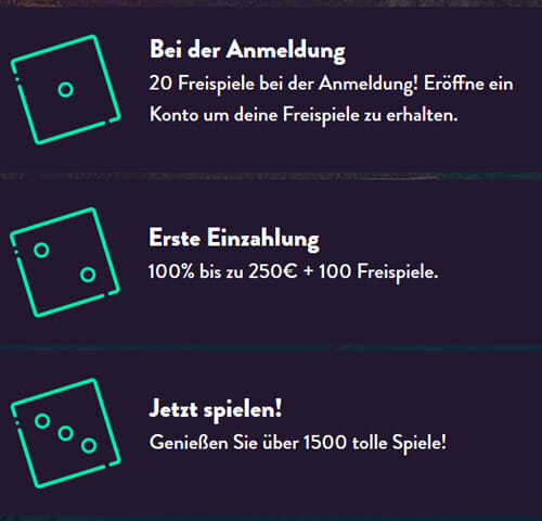 Dunder Bonus Infos