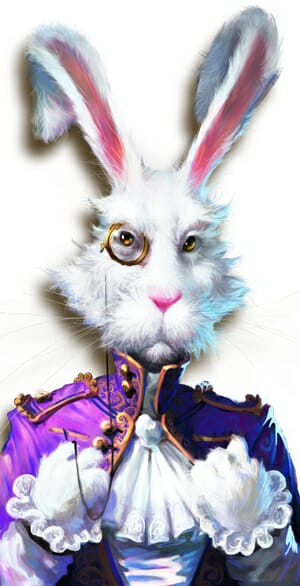 White Rabbit Hase