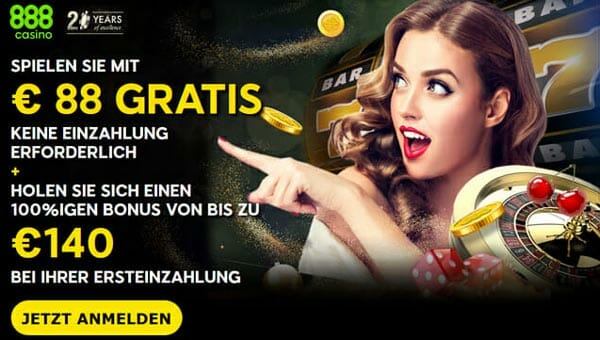 888 Casino Bonus