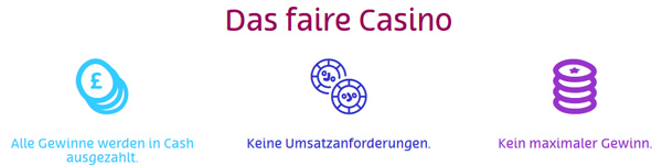 PlayOJO Casino Fair Banner