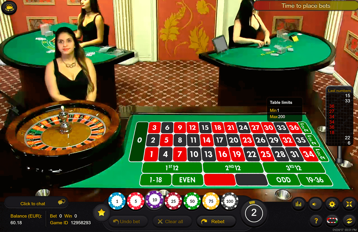 Live Roulette Vorschau