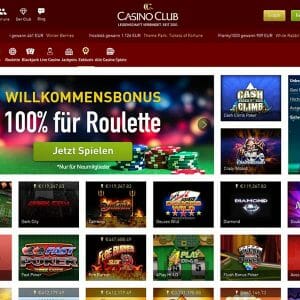 Casino Club Exklusive Spiele