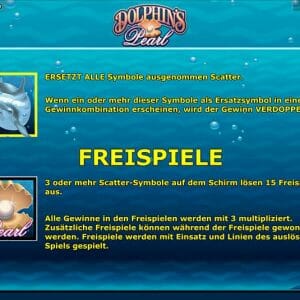 Novoline Dolphins Pearl Freispiele