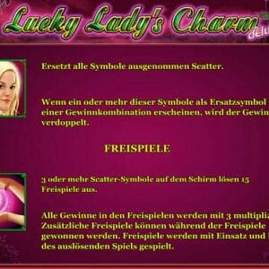 Novoline Lucky Ladys Charm Freispiele